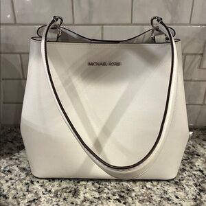Michael Kors Cream Shoulder Bag